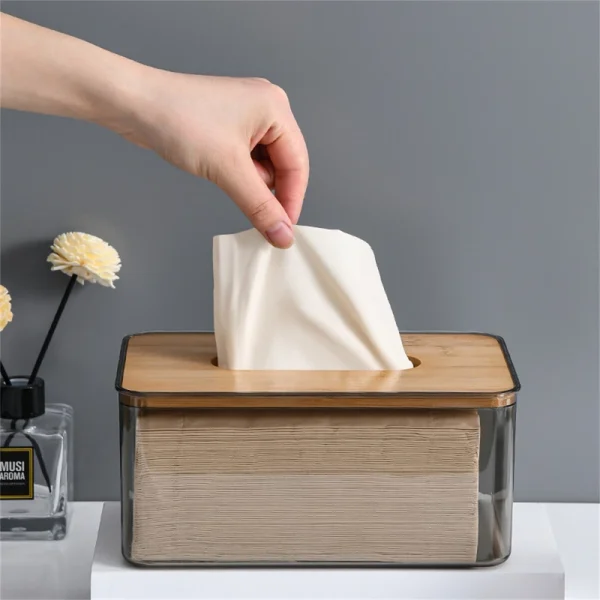 جعبه دستمال کاغذی مدل LUXE PLUS
