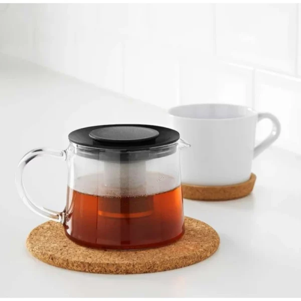 قوری مدل پیرکس شفاف 1000ml